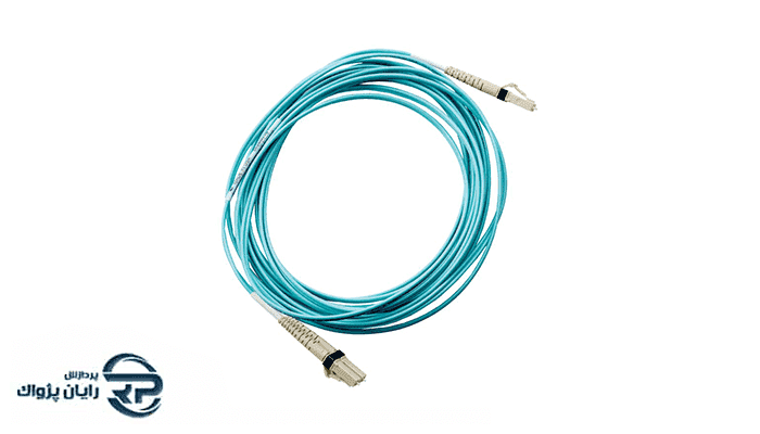 کابل فیبر نوری اچ پی HPE LC to LC Multi-mode OM3 2-Fiber 15m 1-Pack